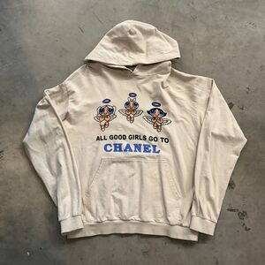 RARE Mega Yacht Powderpuff Girls Good Girls Go To Men's Sz XL Cream